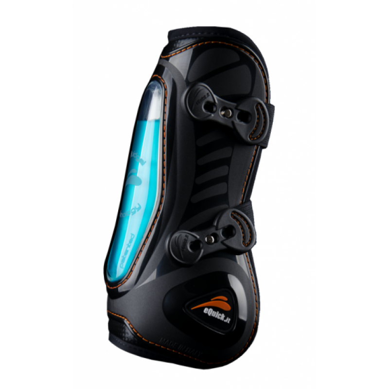 eQuick eShock Peesbeschermers Zwart